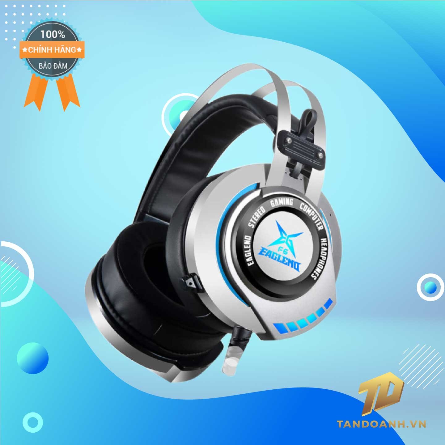 TAI NGHE Xiberia Eaglend F6 (Iron gray) Gaming Headset _ HÀNG CHÍNH HÃNG