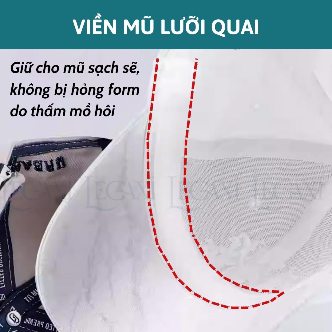 Băng dán mũ bảo hộ mũ bảo hiểm nón có quai Chống thấm mồ hôi Chống bám bẩn Lâu bong tróc Legaxi