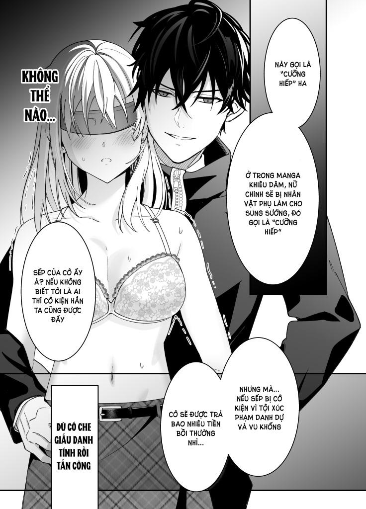 [21+] vở kịch kích tình, sếp khó tính của tôi thật ra lại là gã biến thái chapter 2.2 4