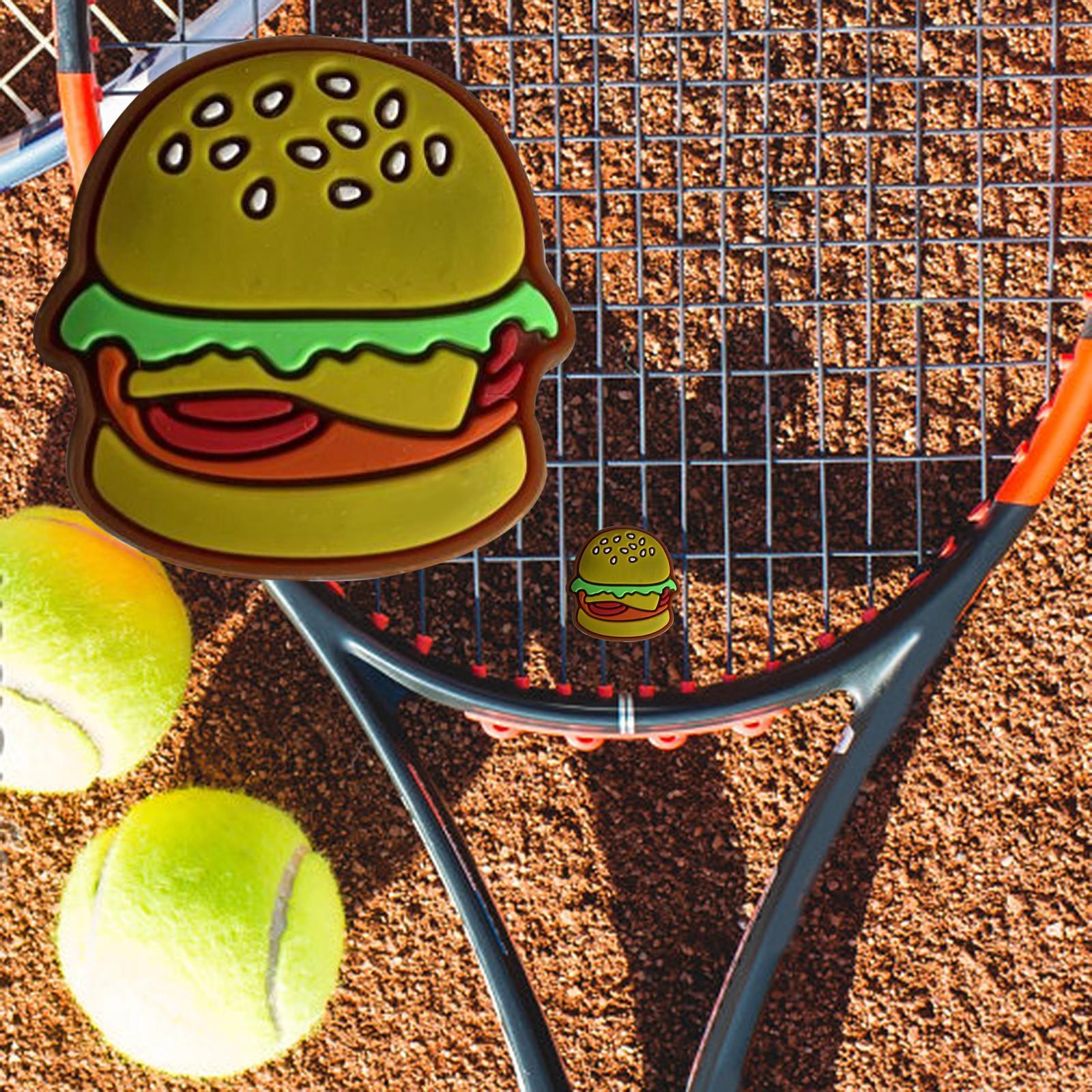 Tennis Racket Vibration Dampener, Tennis Racket Damper for Racquet Backyard Tennis Player