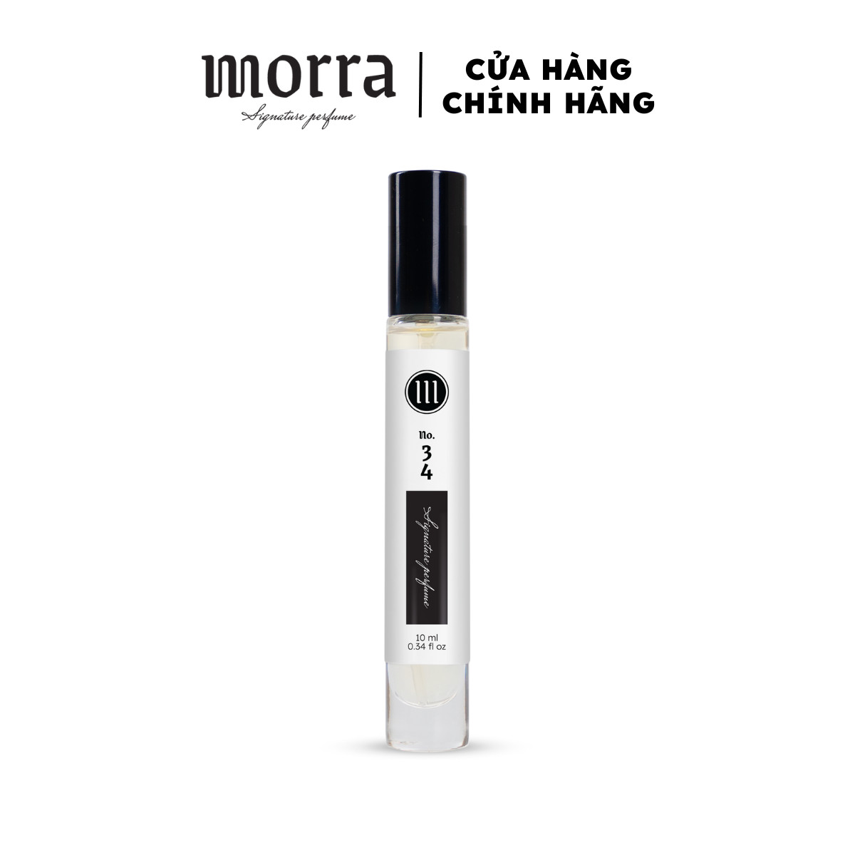 Nước hoa nam tính ấm áp, thu hút, từng trải No.34 Morra - dạng xịt 10ml
