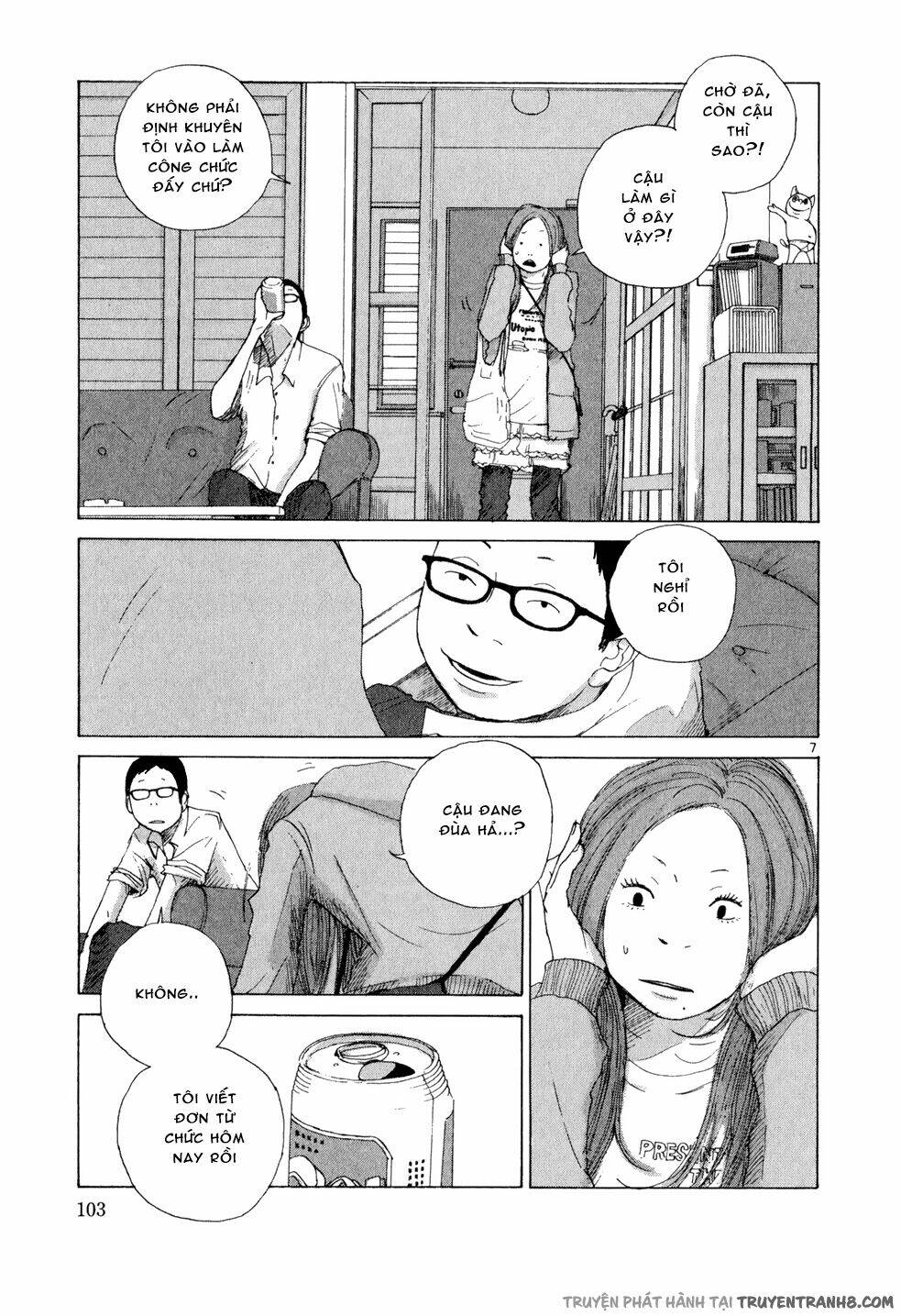 cuộc sống tươi đẹp tại tokyo chapter 4 8