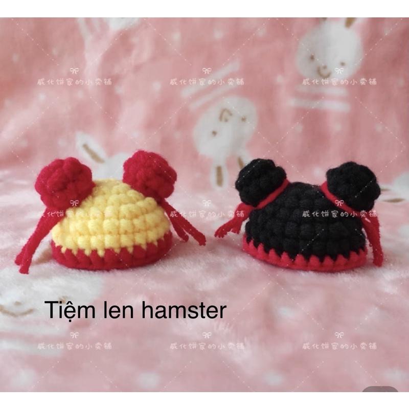 Mũ nón cho hamster mẫu puca