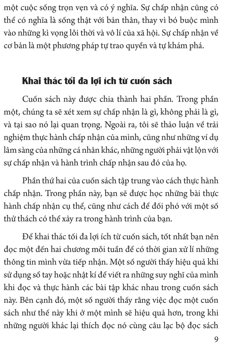 Chấp Nhận Những Điều Không Thể Thay Đổi _ML