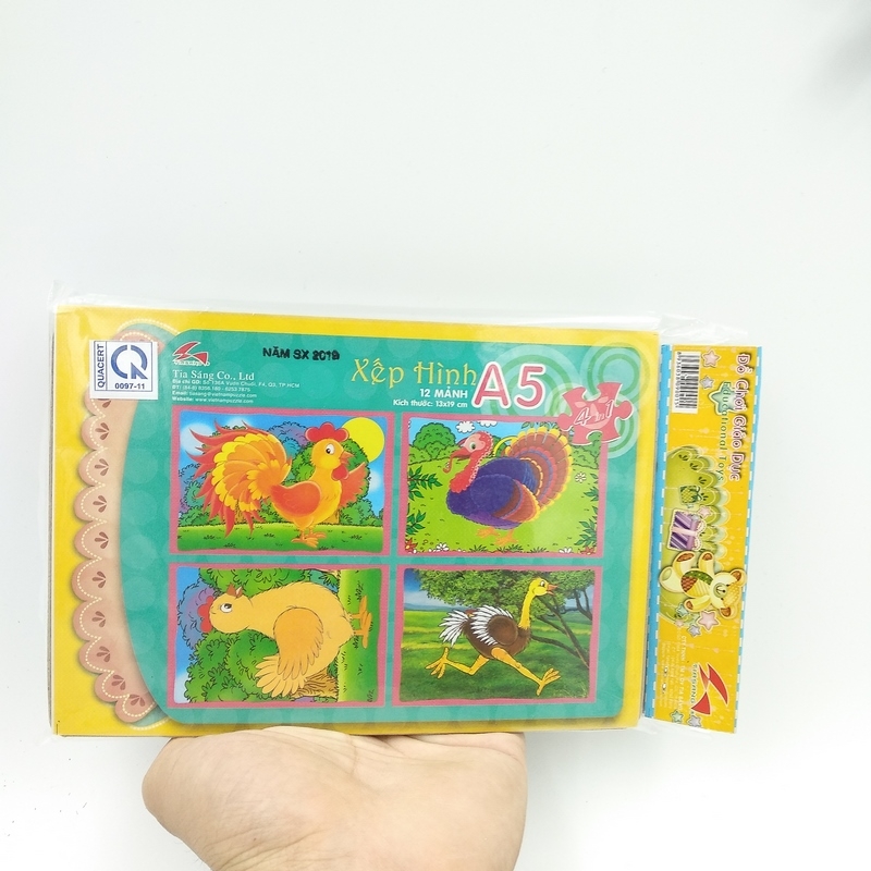 Xếp Hình A5 - Đà Điểu A5-014