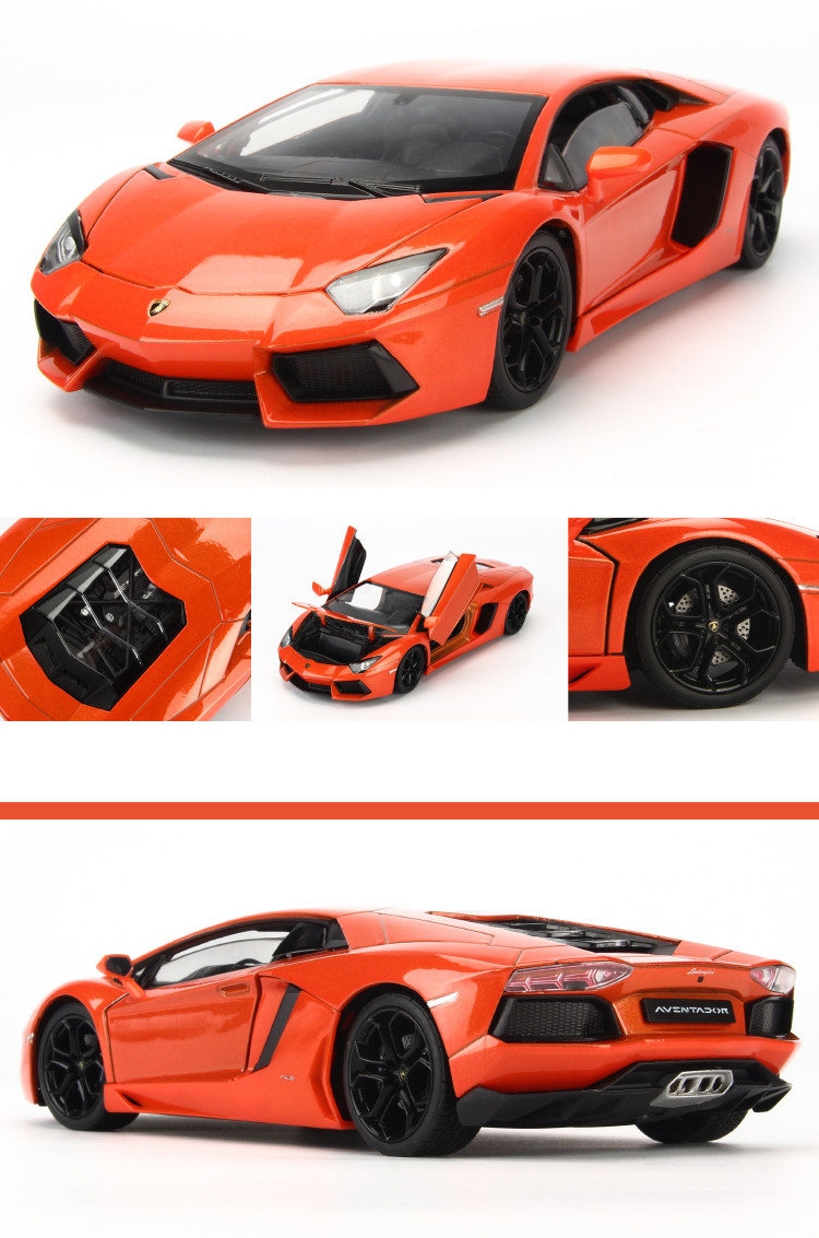 Mô hình xe Lamborghini Aventador LP700-4 1:24 Welly- 24033