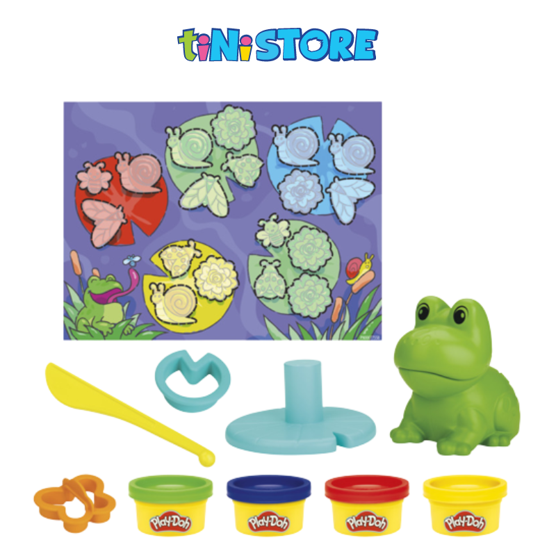 Bộ đồ chơi đất nặn với ếch con Play-Doh F6926