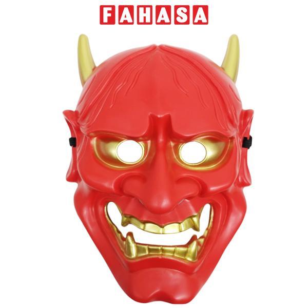 Mặt Nạ Quỷ Sừng Hóa Trang Halloween