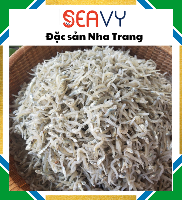 Đặc Sản Nha Trang - Cá Cơm Mờm Sữa Nha Trang Dinh Dưỡng Hảo Hạng, Đẳng Cấp Xuất Khẩu Seavy 500g