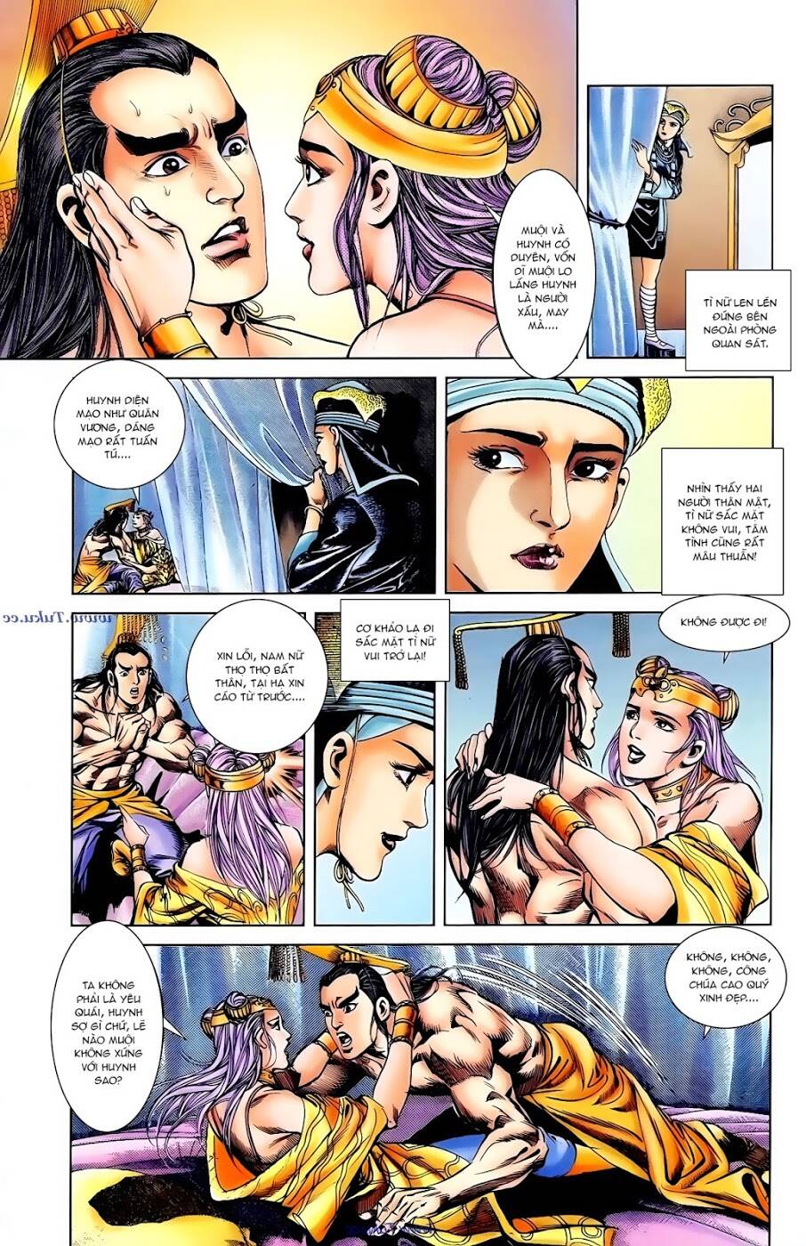 thiên tử truyền kỳ 1 - cơ phát khai chu bản chapter 105 4