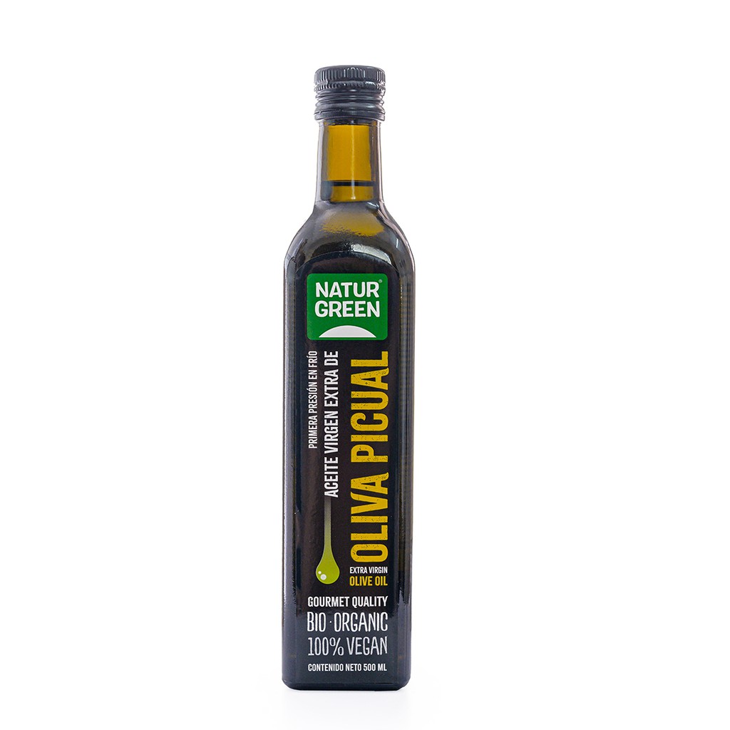 Dầu Oliu Nguyên Chất Hữu Cơ NaturGreen (500ml) - Organic Extra Virgin Olive Oil