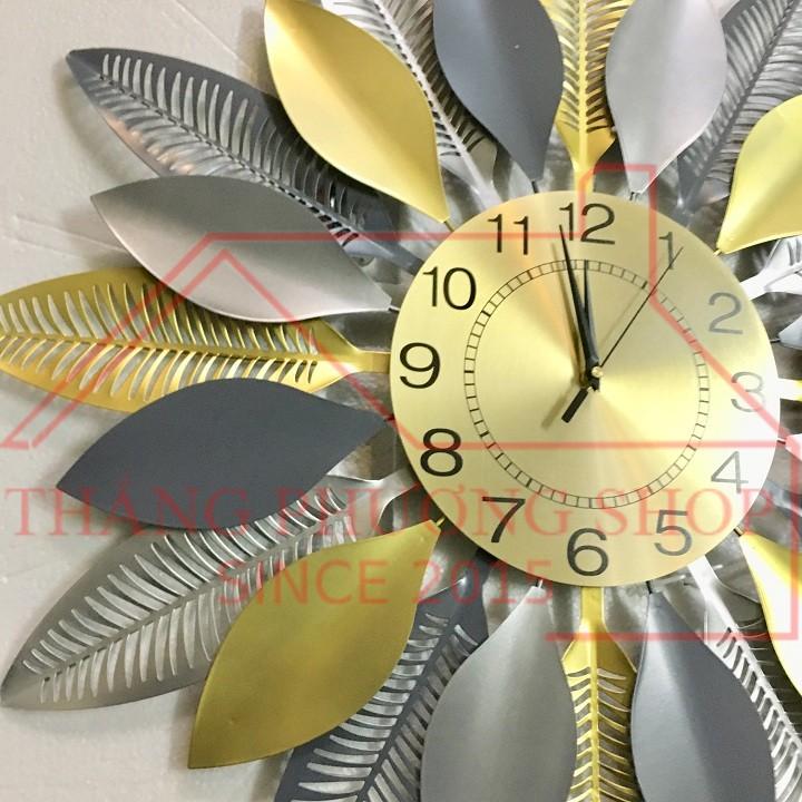 Đồng Hồ Treo Tường Nghệ Thuật Lá May Mắn TP-053