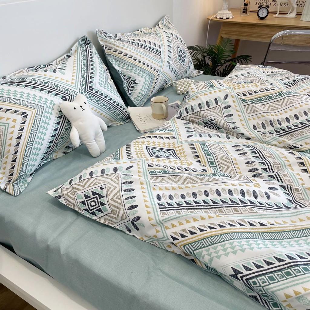 Sét chăn ga gối phong cách Hàn Quốc - Thổ Cẩm Xanh