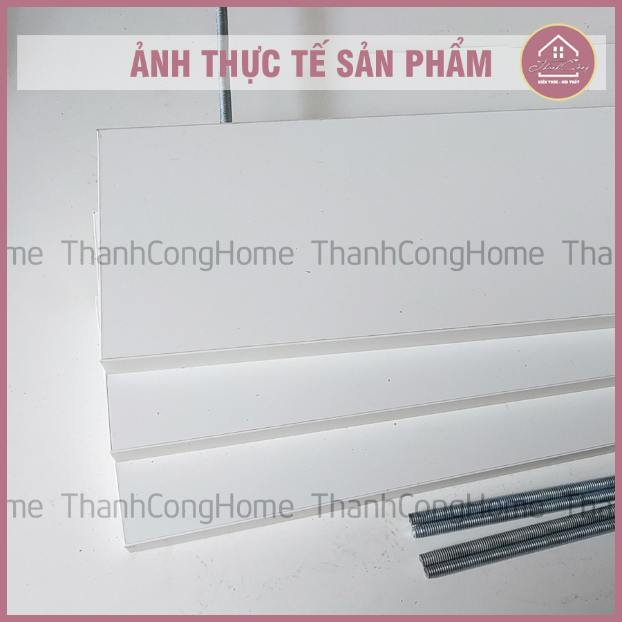 (Siêu Rẻ) Kệ Gỗ Gắn Tường Sâu 15cm Kèm Vít Âm Tường. Dài 150-180cm Gỗ Lõi Xanh Chống Ẩm Chất Lượng Cao