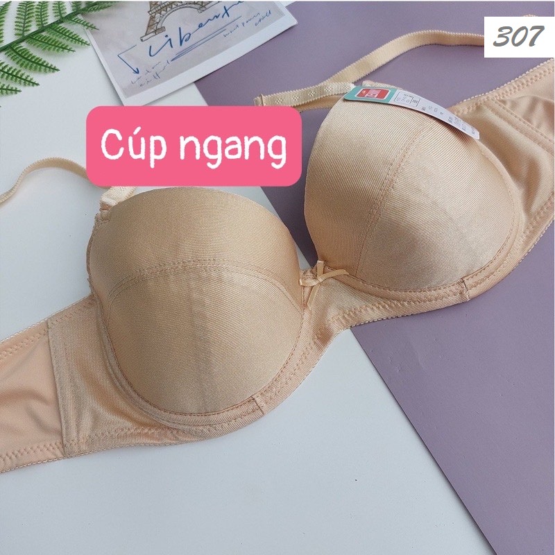 Áo Lót Nữ Mỏng Trơn Có Gọng Cúp Ngang Cài Sau 3 Móc Zenny 307 – Êm Ái, Tôn Dáng, Phong Cách