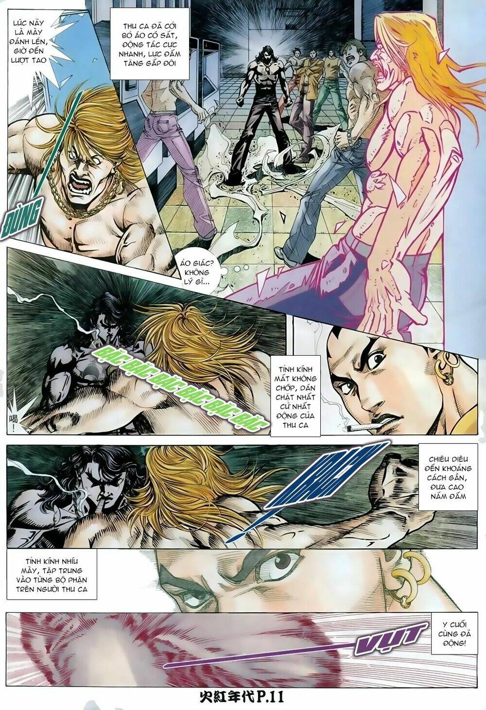 hỏa hồng niên đại hắc cốt đường chapter 103 10