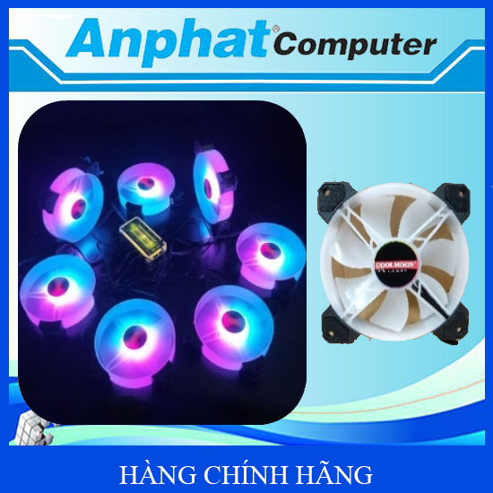 Bộ 5 Quạt Tản Nhiệt Fan Case Có Hub Y1 – Hàng Chính Hãng