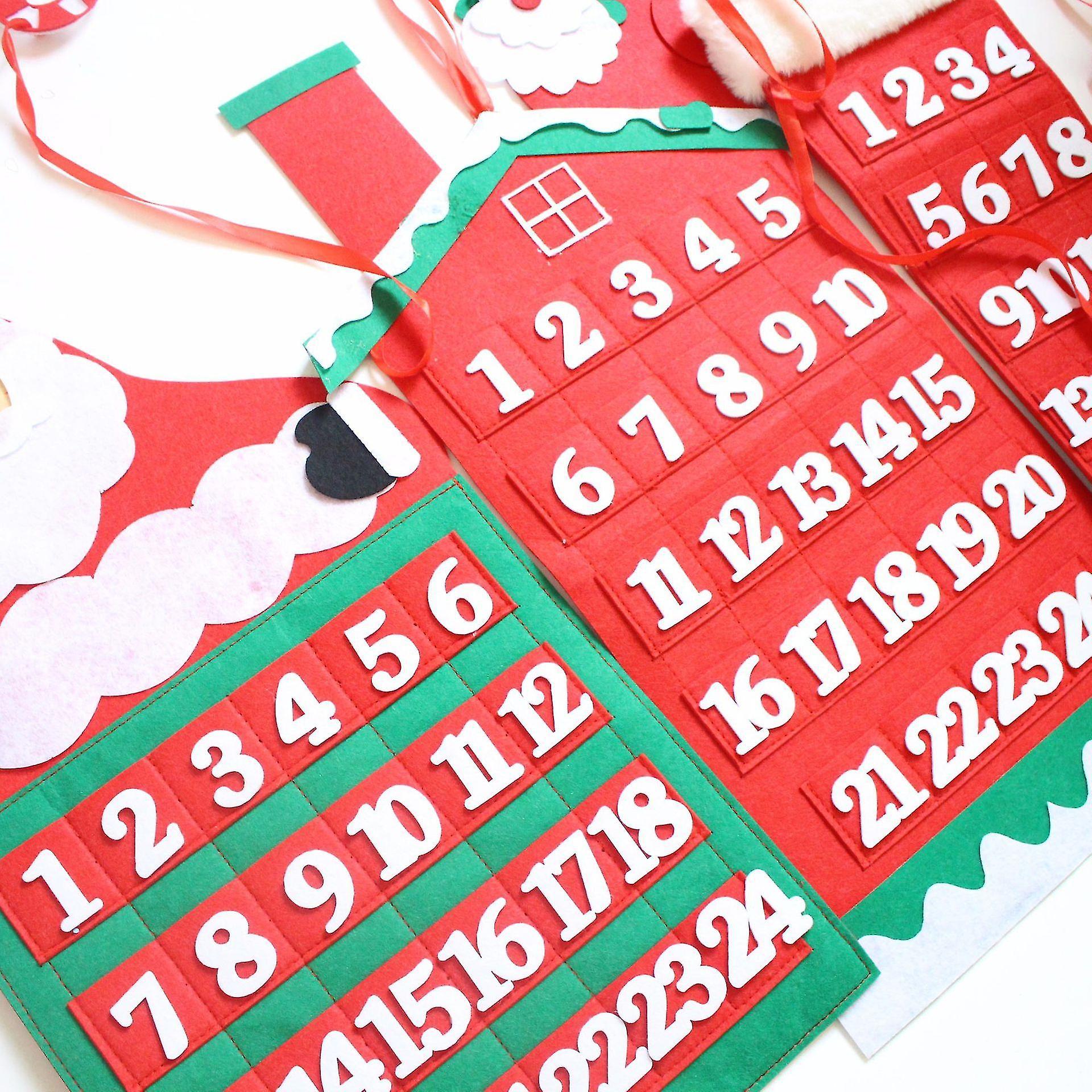 Mô hình lịch Giáng sinh dễ thương