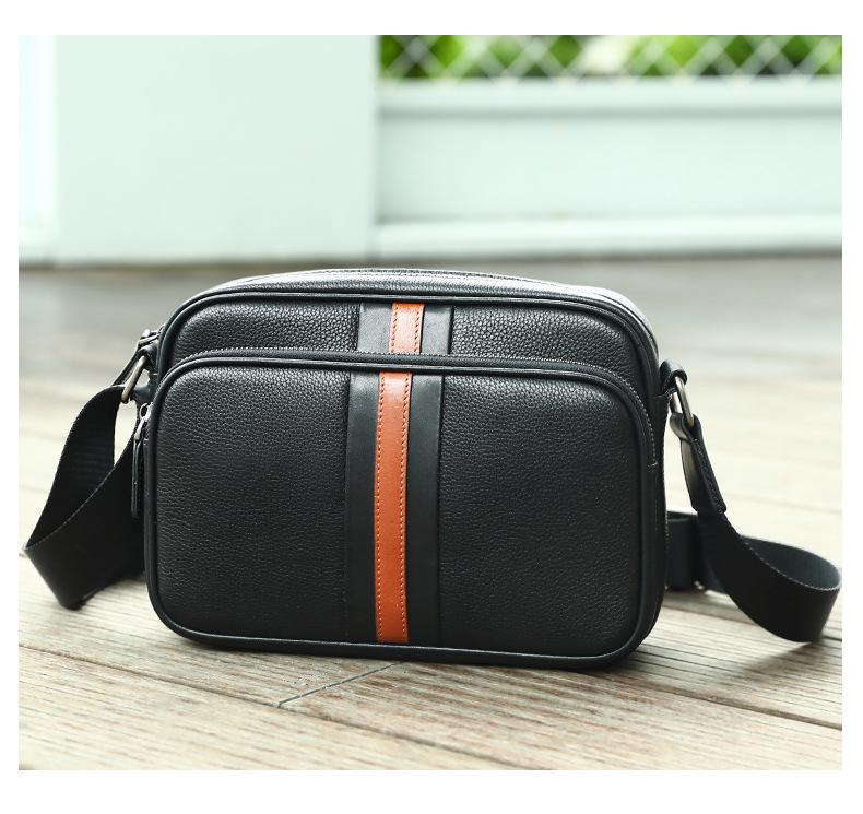 Túi Đeo Chéo Nam Da Bò Thật BHM6179 – Gọn Nhẹ, Bền Bỉ, Đậm Chất Nam Tính