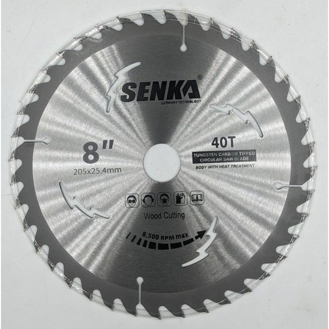 Lưỡi cưa hợp kim SENKA CẮT GỖ 205mm 40 Răng