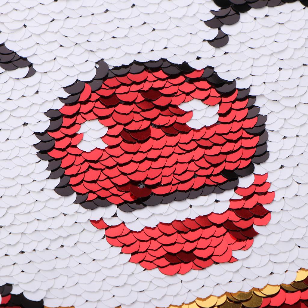 Thêu May Trên Táo Miếng Dán Trang Trí Lấp Lánh Sequin Miếng Dán Cho DIY Hoặc Sửa Chữa Quần/Quần Áo