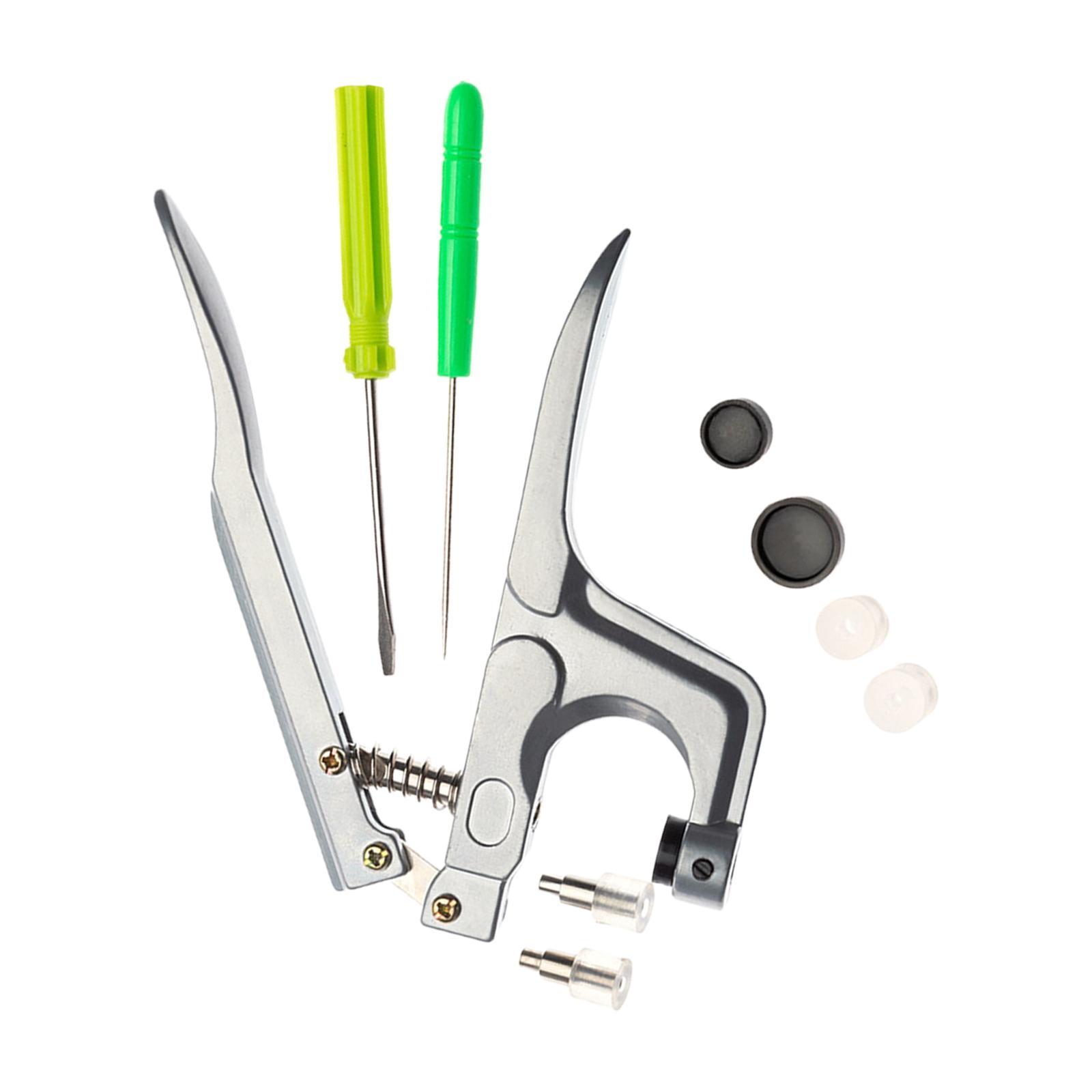 Craft Snap Fastener Pliers Starter Kit Accessories Clothing for Snapping Buttons