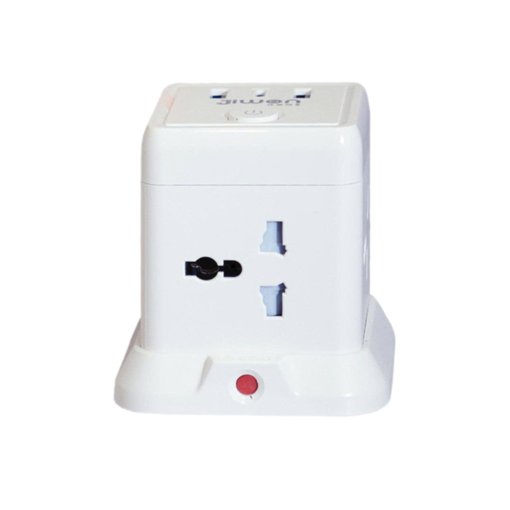 Ổ Cắm Điện Đa Năng Jiwon, Tích hợp cổng USB và Type C có sạc nhanh. Công Suất 2500W Lõi Chống Giật, tự ngắt khi quá tải - Hàng chính hãng