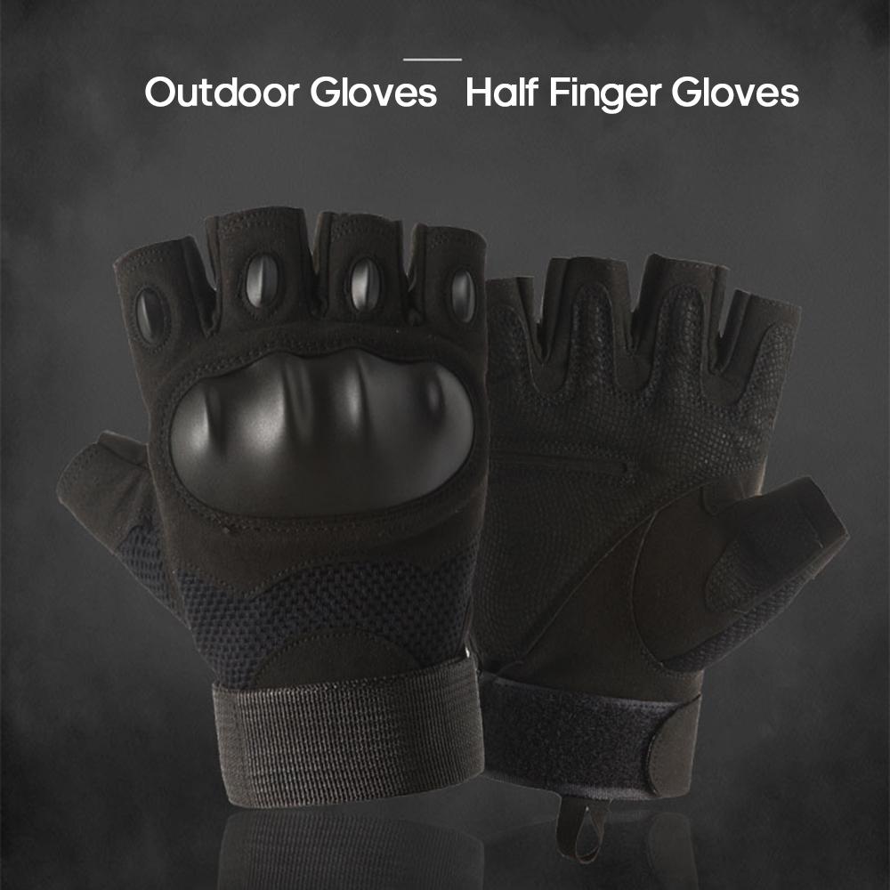 Găng tay thể thao ngoài trời nửa ngón, Găng tay chống trượt Chống mài mòn