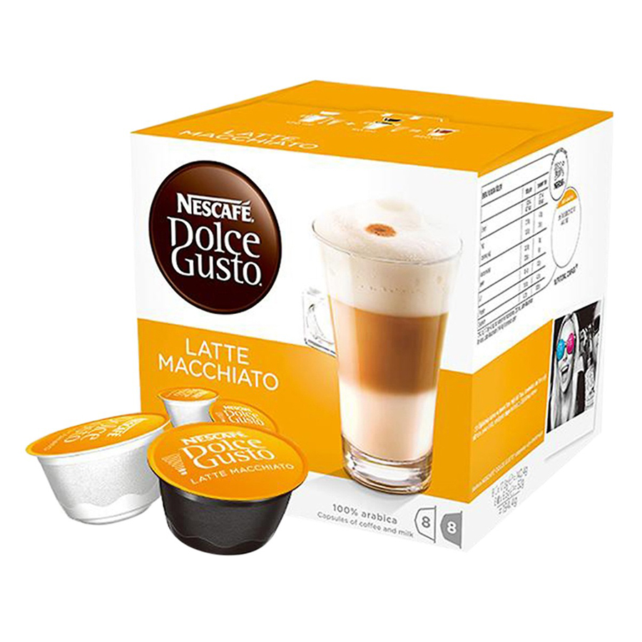 Combo 10 Hộp Viên Nén Nescafe Dolce Gusto Vị Ngẫu Nhiên (Hộp/ 16 Viên) - Tặng 1 Máy Pha Cà Phê Minime Trị Giá 2.900.000 VND