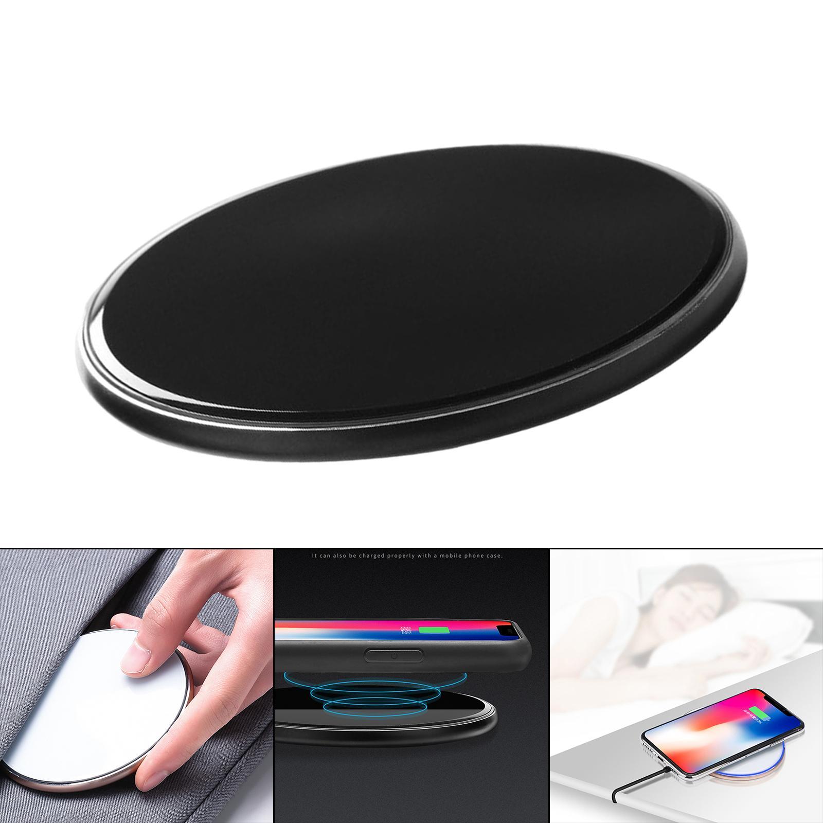 Mirror Wireless Charger 10W Charging Base Quickly Charge for Smartphone