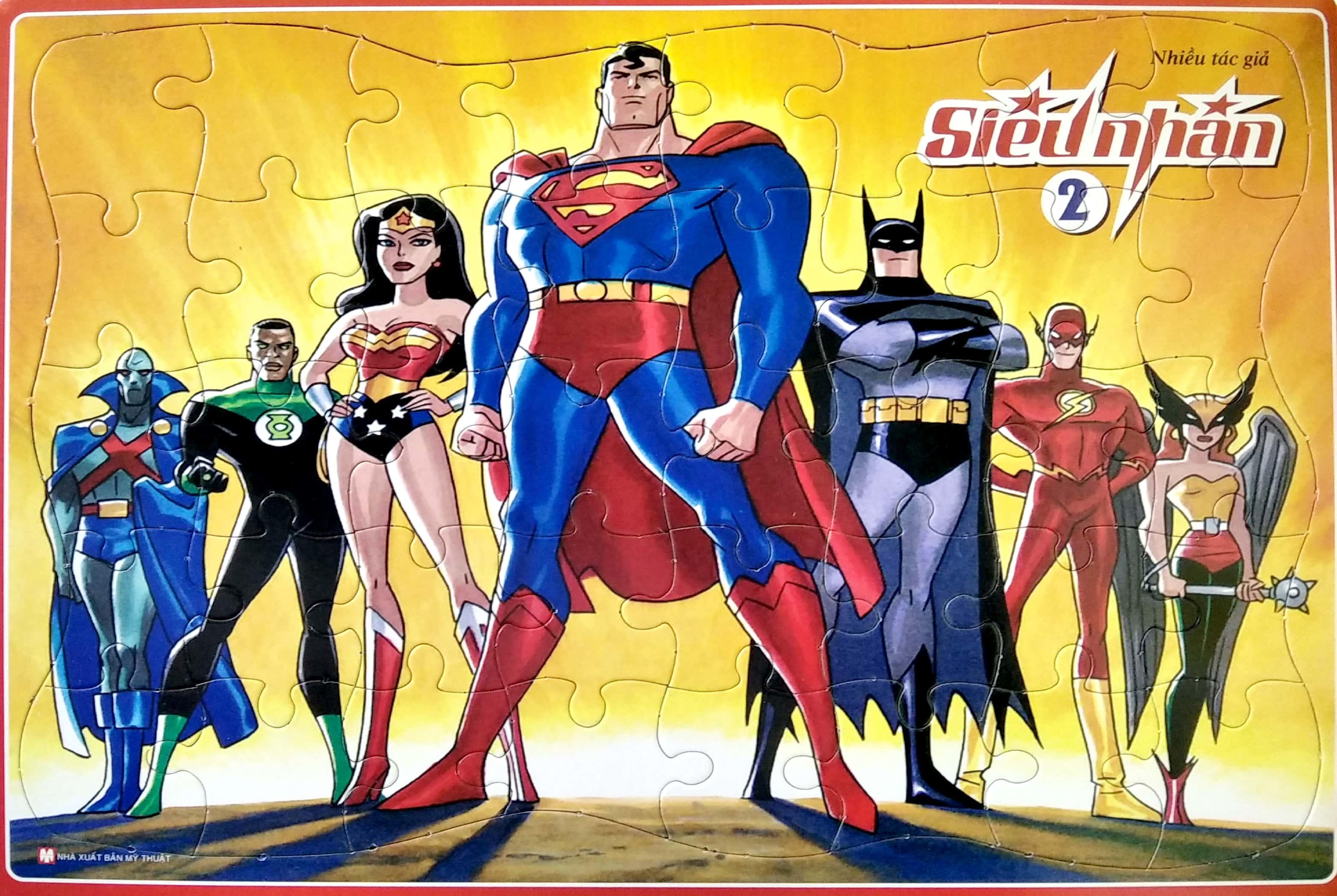 Sách Ghép Hình - Siêu Nhân 2 (Tái Bản)