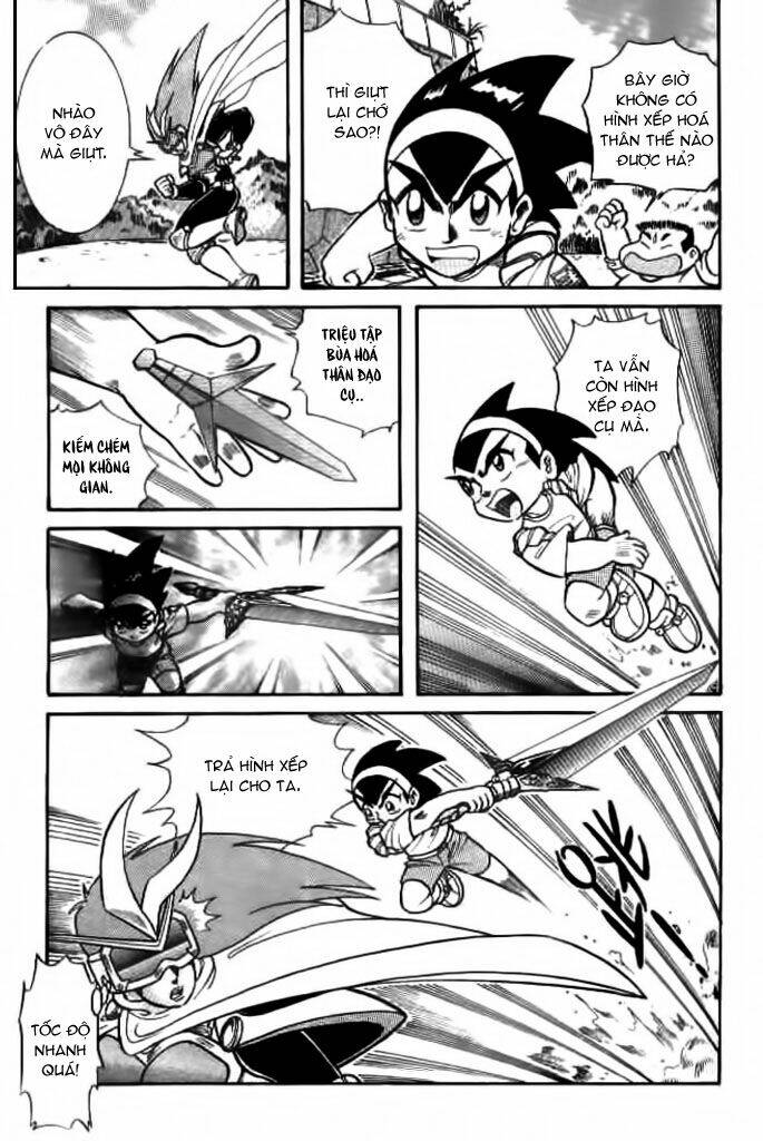 hiệp sĩ giấy - origami fighter chapter 7 14