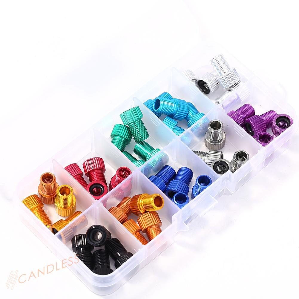 Bộ 40 Đầu Nối Van Xe Đạp