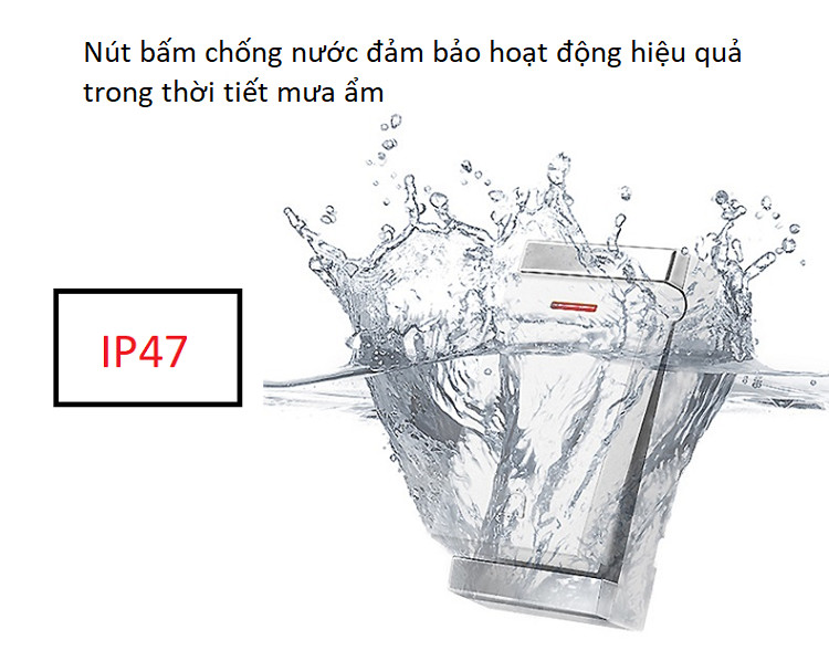 Hình ảnh Chuông cửa không dây FA-681P ( KHÔNG DÙNG PIN, TÍN HIỆU TRUYỀN XA )