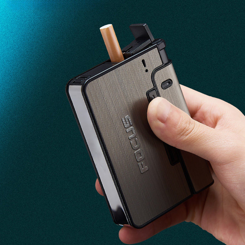 Hộp Đựng Thuốc Focus YH001 Có Thể Lắp Bật Lửa