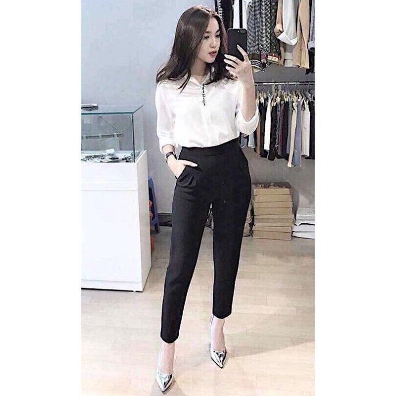 Quần Baggy Gấu Lệch Size 55_62kg