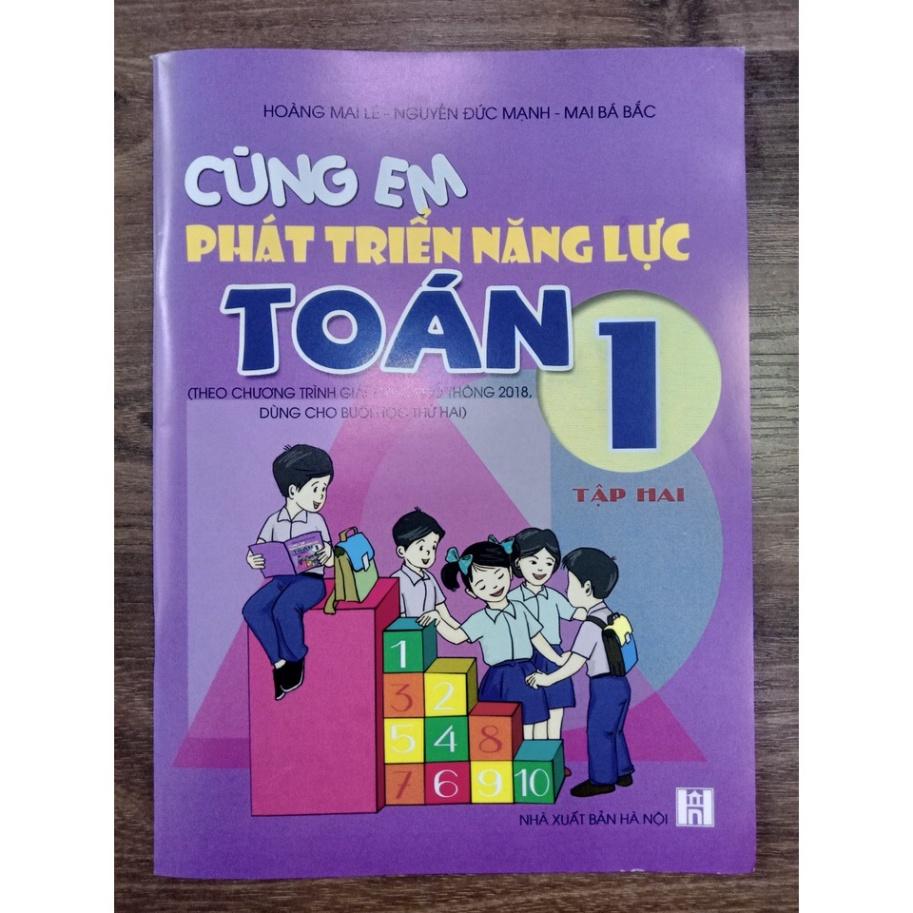 Sách - Combo Cùng Em Phát Triển Năng Lực Toán 1 - Tập 1 + 2 (H.Anh)