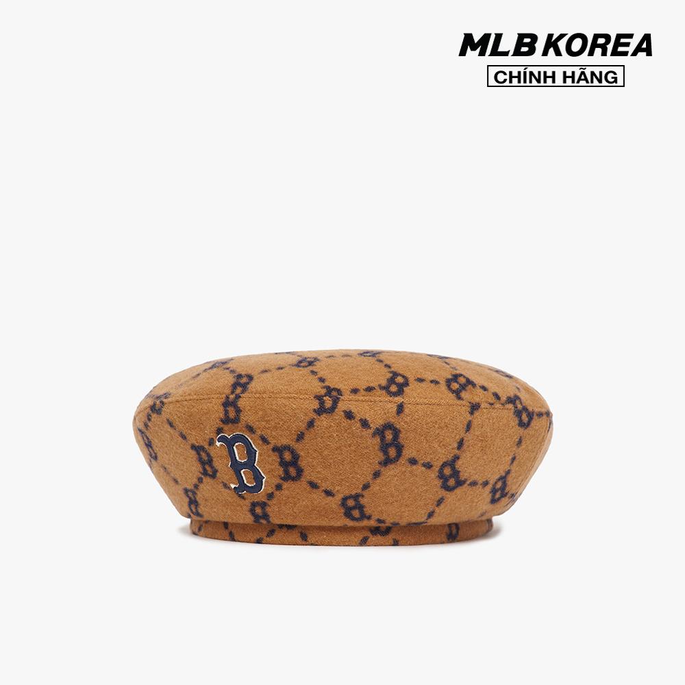 MLB - Nón beret thời trang Dia Monogram Wool 3ACB