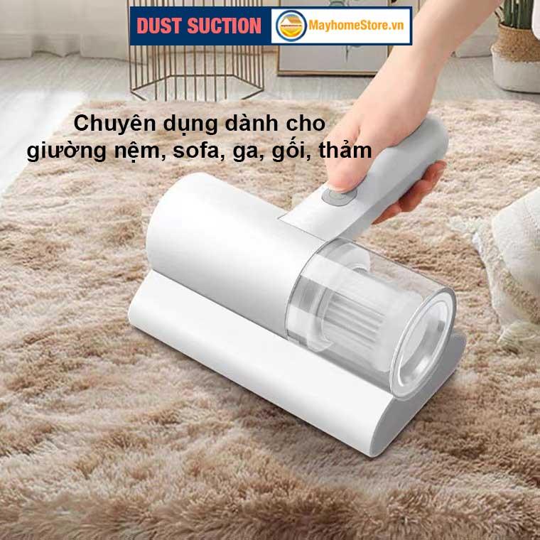 Máy Hút Bụi Giường Nệm Diệt Khuẩn UV Không Dây Chuyên Dụng Hút Bụi Vệ Sinh Giường Nệm Chăn Ga Ghế Sofa Diệt Khuẩn 99%