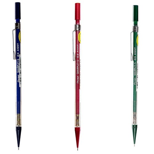 Hộp 12 cây Bút chì bấm Pentel A125T- Loại thường- Màu ngẫu nhiên