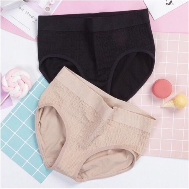 Quần Lót Cotton Hoa Nổi co giãn 4 Chiều