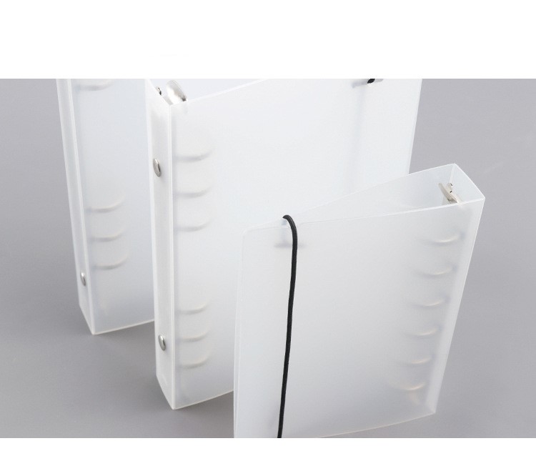 Bìa sổ còng trong suốt 9 lỗ cỡ B5 - 215x280x25mm