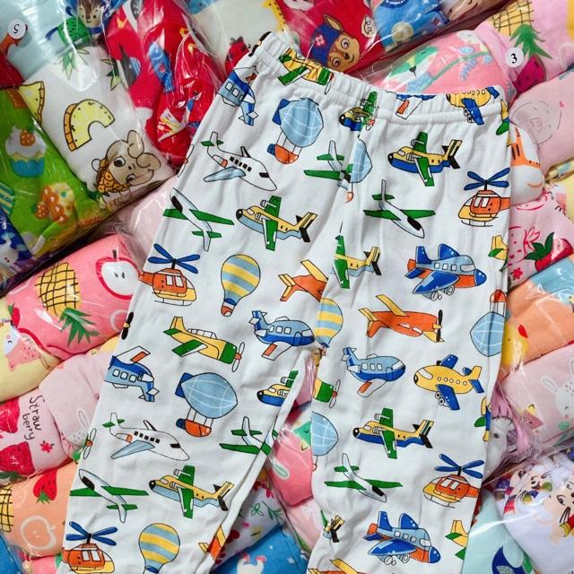 Set 5 quần dài cotton cho bé 1-5t