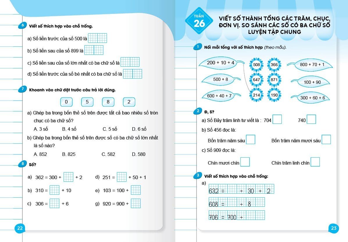 Combo Sách BÀI TẬP CUỐI TUẦN, Toán  2 - Kết nối Tri thức