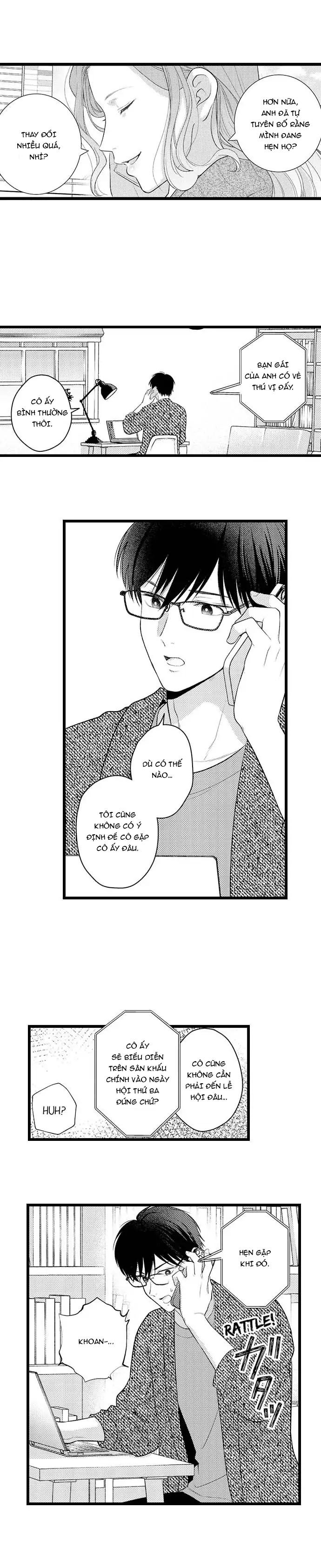 chỉ 3 giây sau, anh ấy như biến thành quái thú chapter 57.2 3