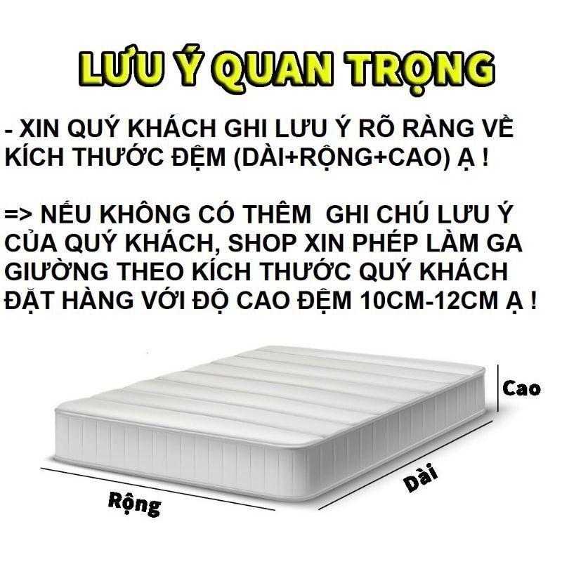 Thanh Lý Bộ Chăn Ga Cotton Poly Nhập Khẩu. Drap Phong Cách Hàn Quốc. Không Phai, Không Xù