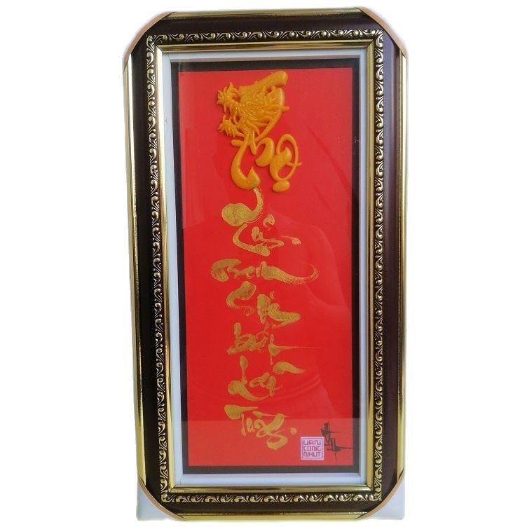 Bộ 3 tranh thư pháp PHÚC LỘC THỌ. Quà tặng mừng tân gia, khai trương