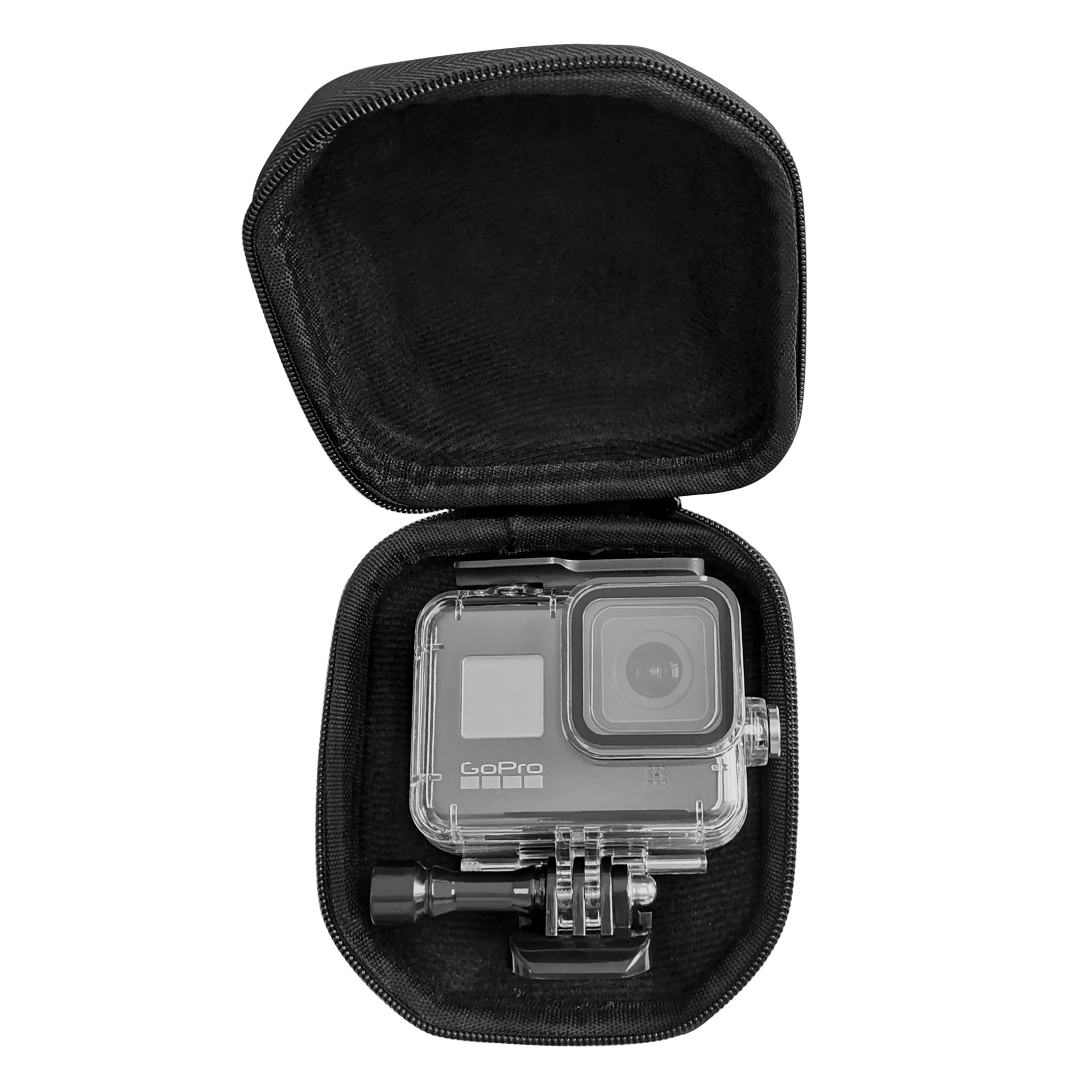 Hộp mini size Trung chống nước da láng cho gopro 5 6 7 8 9 10, Sjcam, Yi, Osmo Action - Gopro101