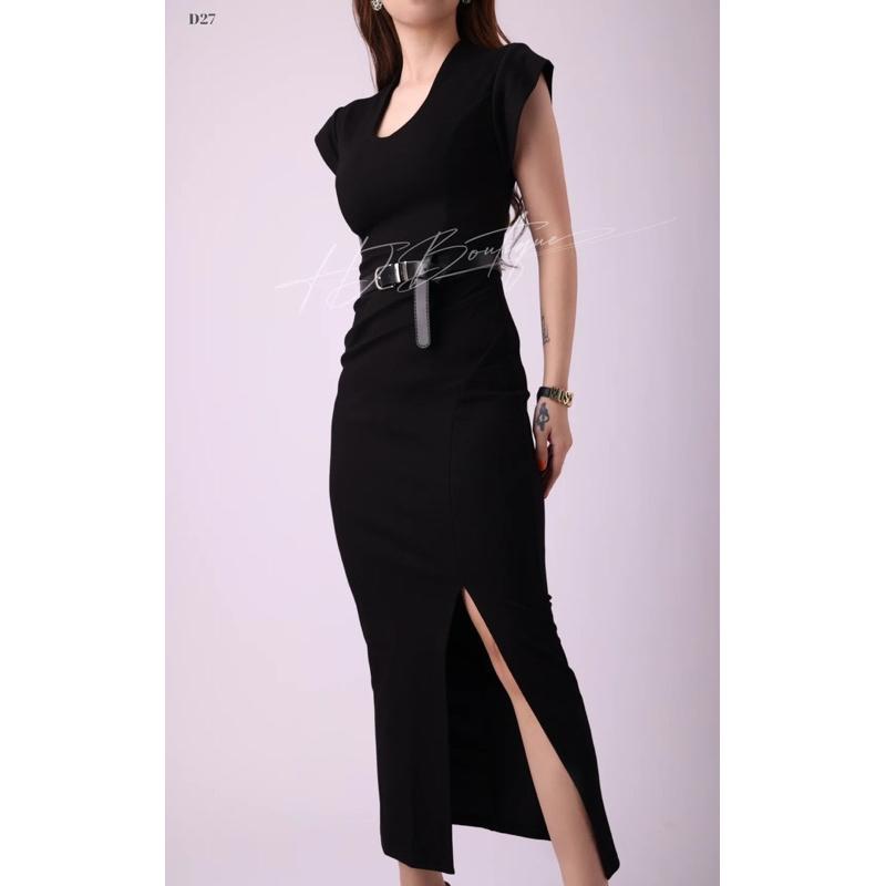 Đầm cotton co giãn 4 chiều -D27