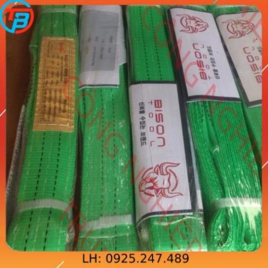 Dây Cáp Vải Cẩu Hàng - Hệ số 5:1 Loại 2 Tấn